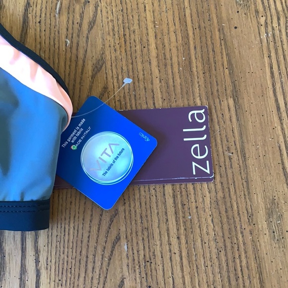 NWT Zella Performance Bikini Bra Top in Gray Sz S - Picture 2 of 5